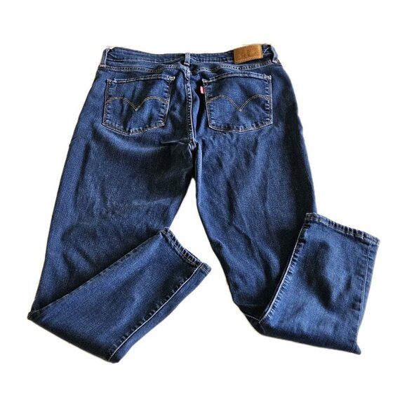 Levi's Jeans Womens 31 Blue Premium 721 High Rise Skinny Stretch Pockets Western - Picture 16 of 16